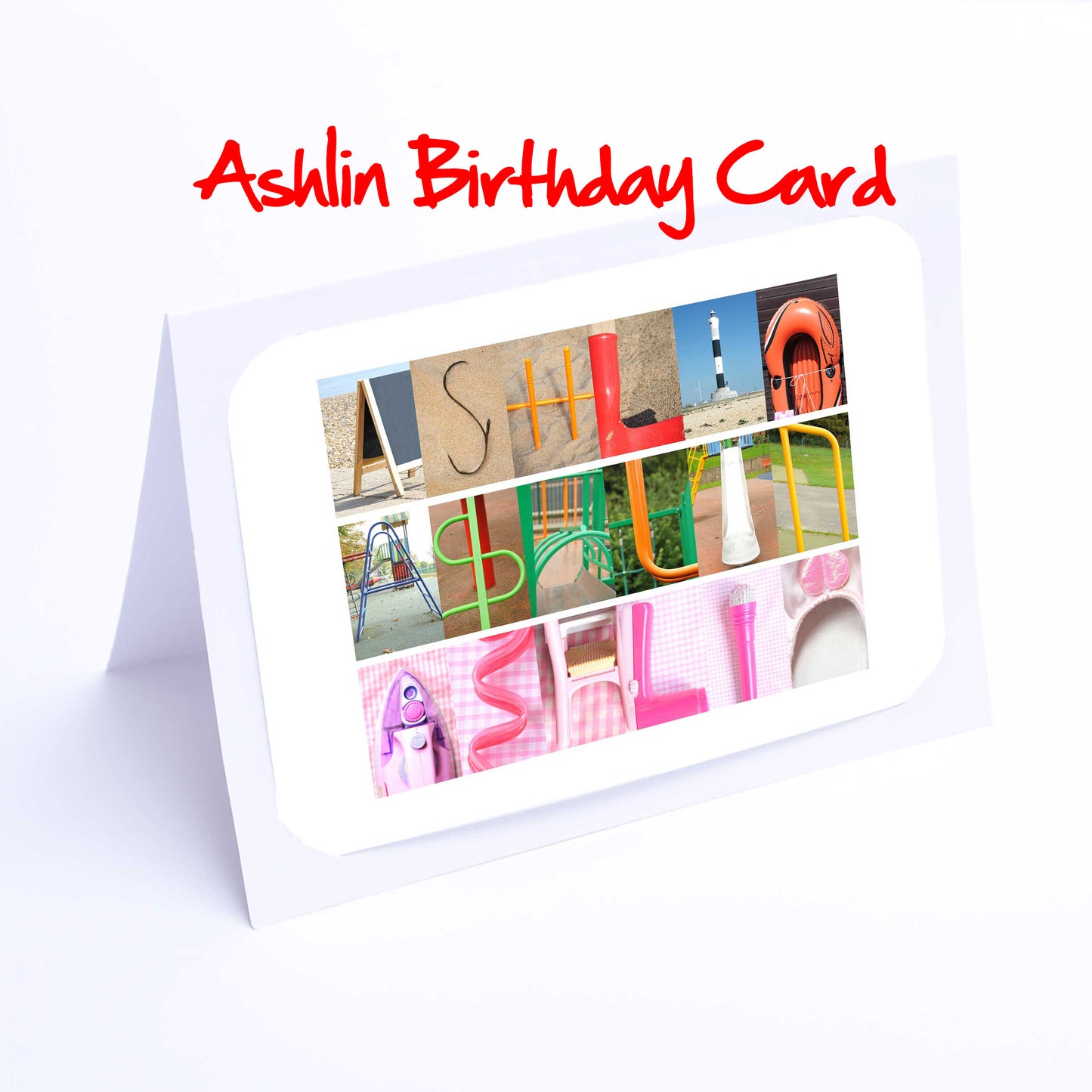 Ame - Anya Girls Personalised Card - Amanda, Amber, Amelia, Amelie, Amie,Amy, Angela,Anja, Anya, Any name - Girls Birthday Cards