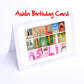 Anna - Bea Girls Personalised Card - Anna, Annabel, Anne, Ashlinm, Ava, Barbara, Beatrice, Beatrix, Any name - Girls Birthday Cards
