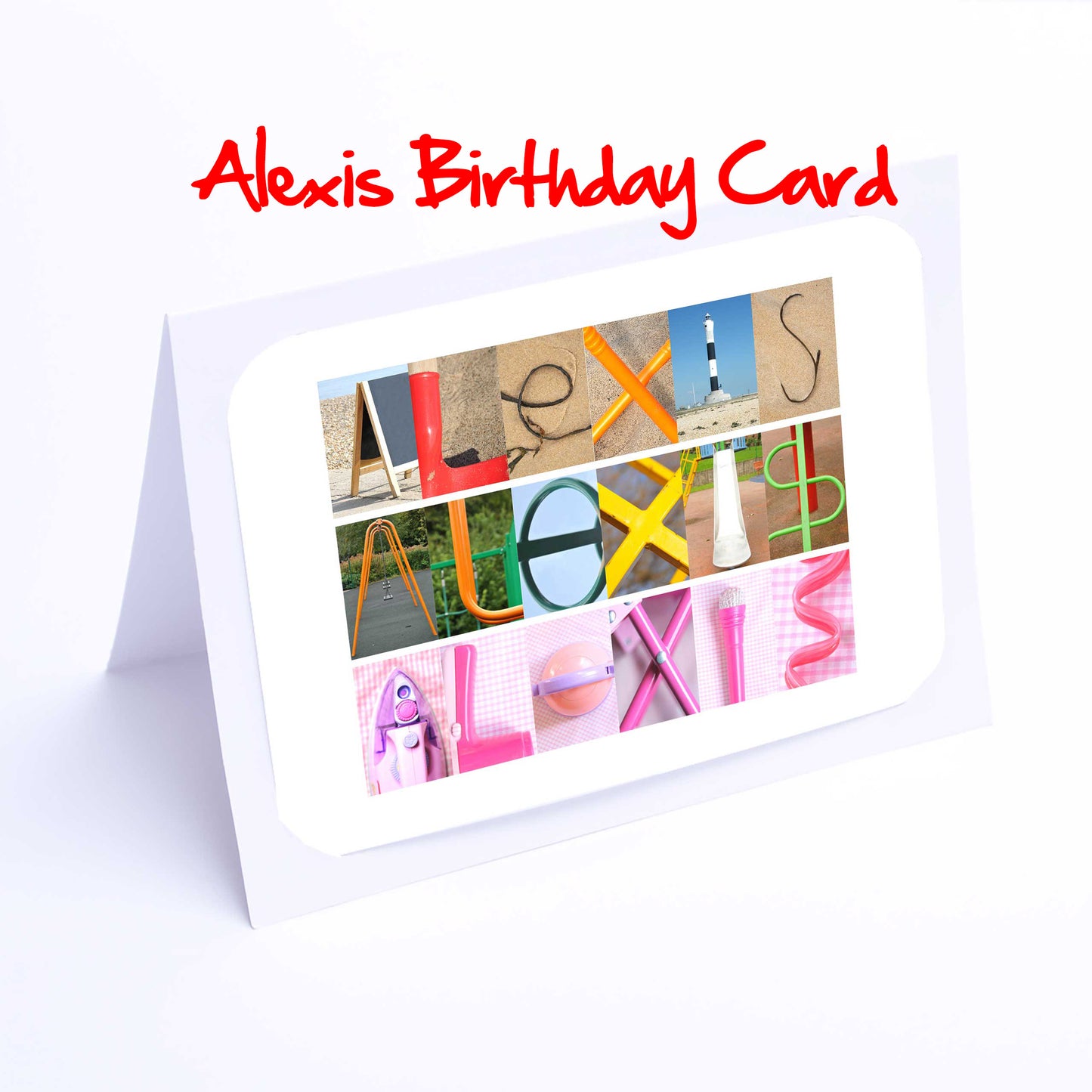Abbie - Alisha Girls Birthday Card - Abbie, Abigail, Aimee, Alanna, Alexa, Alexis, Alice, Alicia, Alisha, Any name - Any name - Girls Cards
