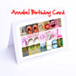 Anna - Bea Girls Personalised Card - Anna, Annabel, Anne, Ashlinm, Ava, Barbara, Beatrice, Beatrix, Any name - Girls Birthday Cards