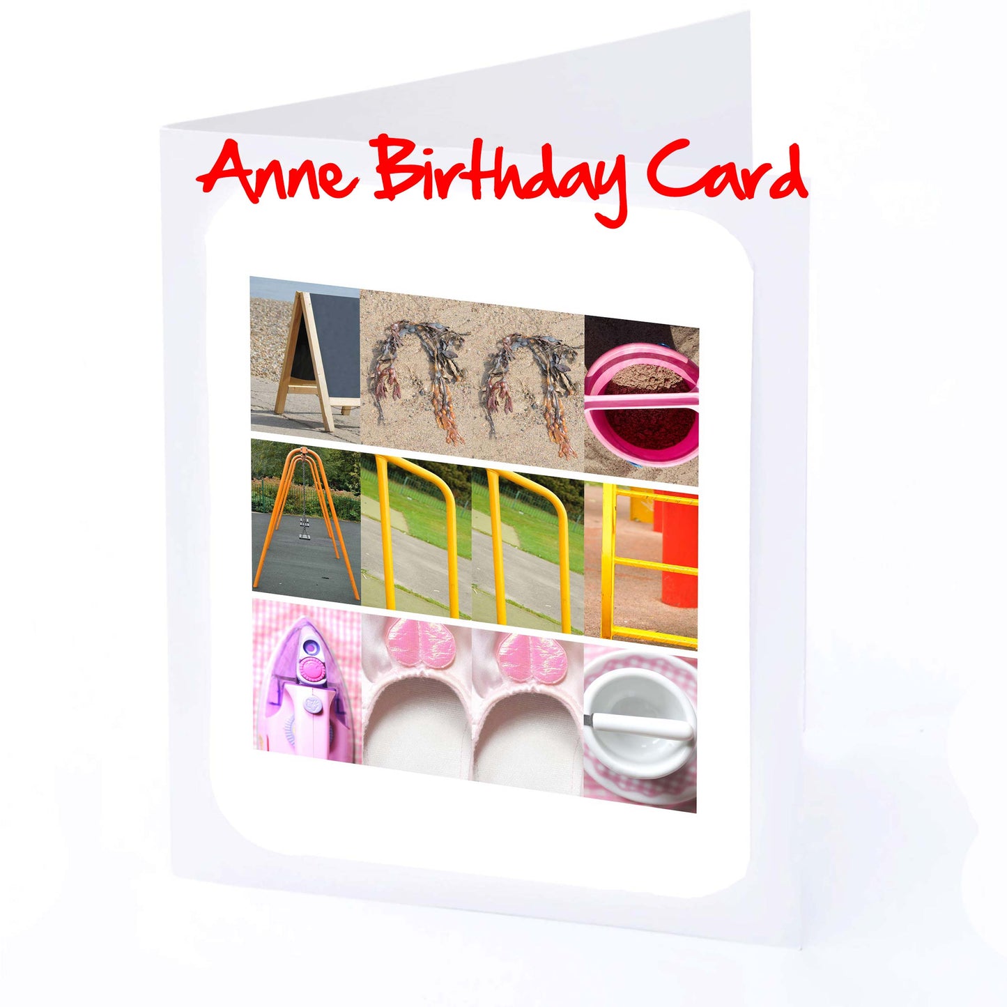 Ame - Anya Girls Personalised Card - Amanda, Amber, Amelia, Amelie, Amie,Amy, Angela,Anja, Anya, Any name - Girls Birthday Cards