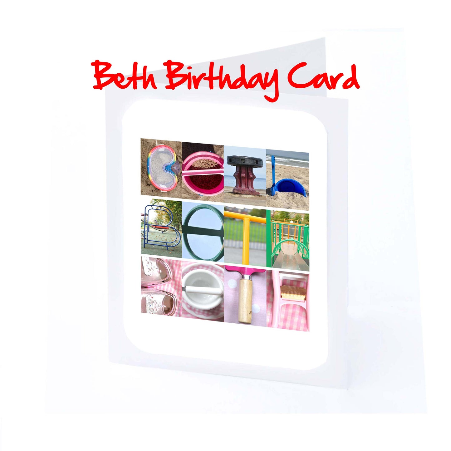 Bet- Bry Girls Personalised Card - Beth, Bethan, Bethany, Betsy, Betty, Bobbie, Brittany, Brooke, Bryony Any name - Girls Birthday Cards