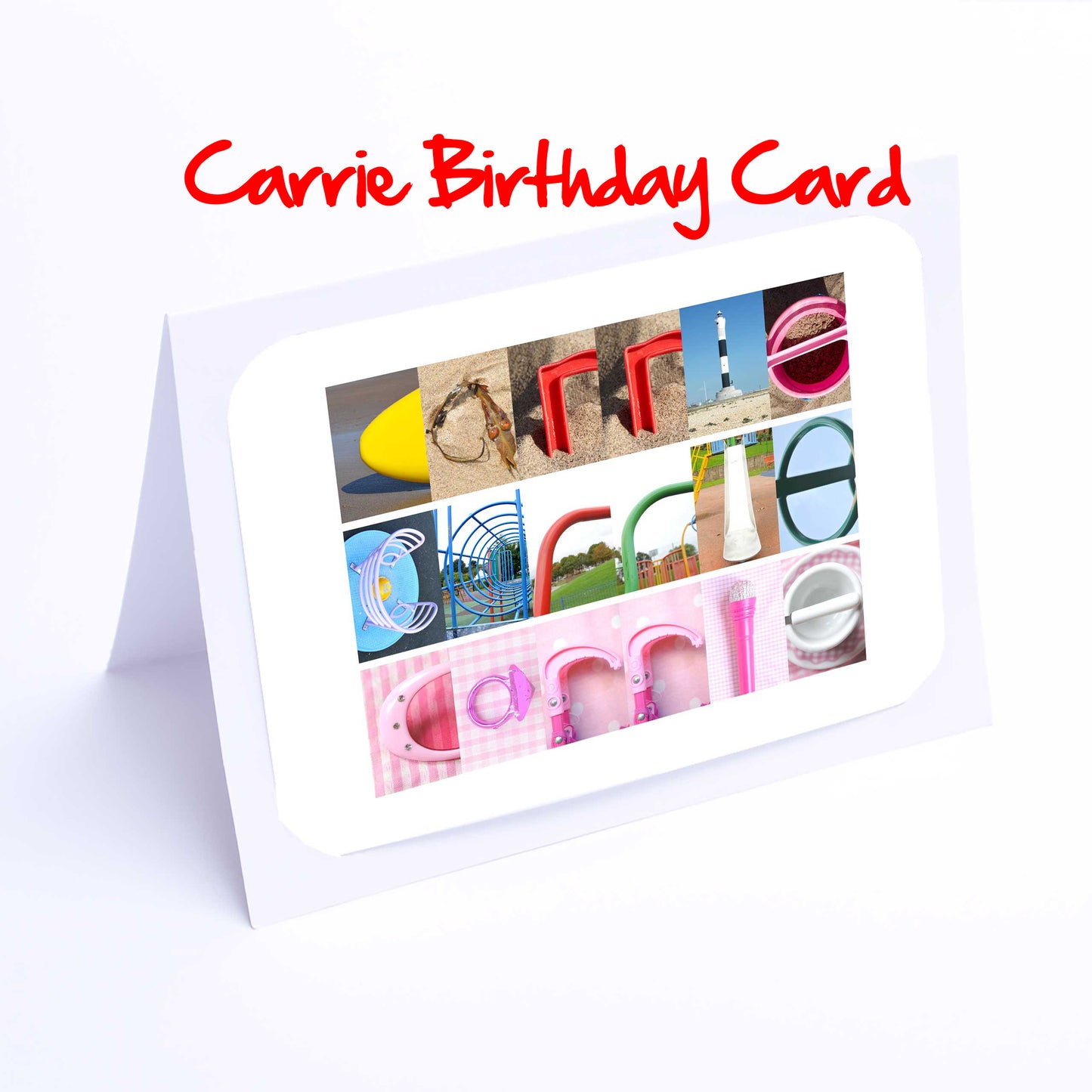 Cha -Cou Girls Personalised Card - Charlotte, Chelsea, Chloe, Christie, Claire, Clare, Courtney Any name - Personalised Cards