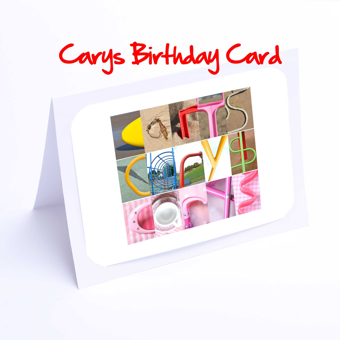 Cha -Cou Girls Personalised Card - Charlotte, Chelsea, Chloe, Christie, Claire, Clare, Courtney Any name - Personalised Cards