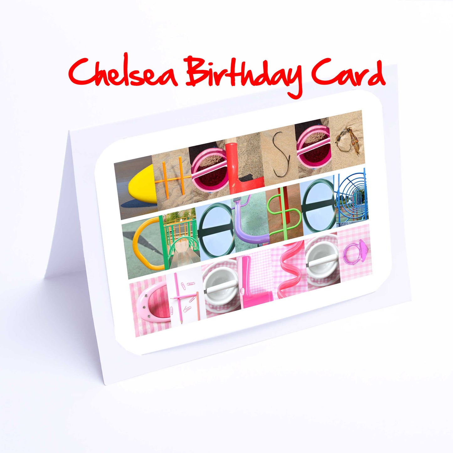 Cha -Cou Girls Personalised Card - Charlotte, Chelsea, Chloe, Christie, Claire, Clare, Courtney Any name - Personalised Cards
