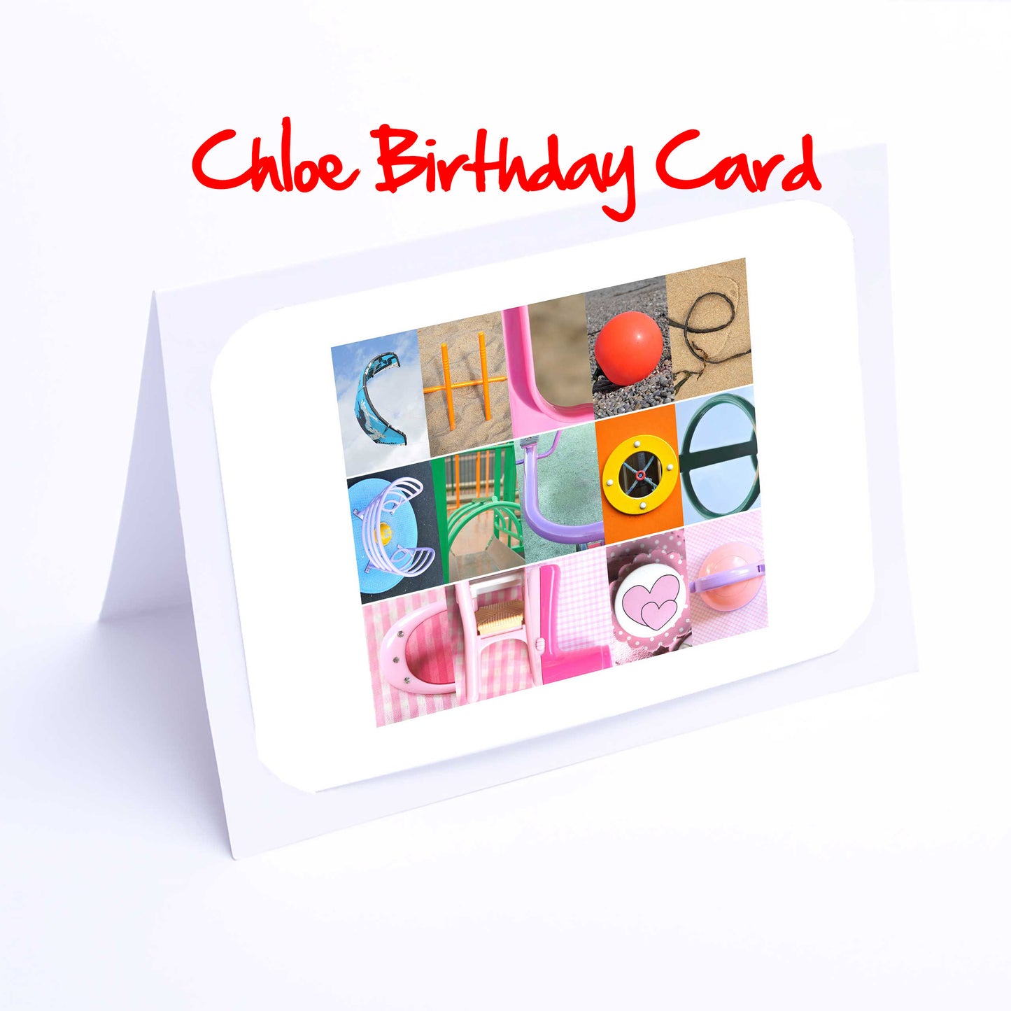 Cha -Cou Girls Personalised Card - Charlotte, Chelsea, Chloe, Christie, Claire, Clare, Courtney Any name - Personalised Cards
