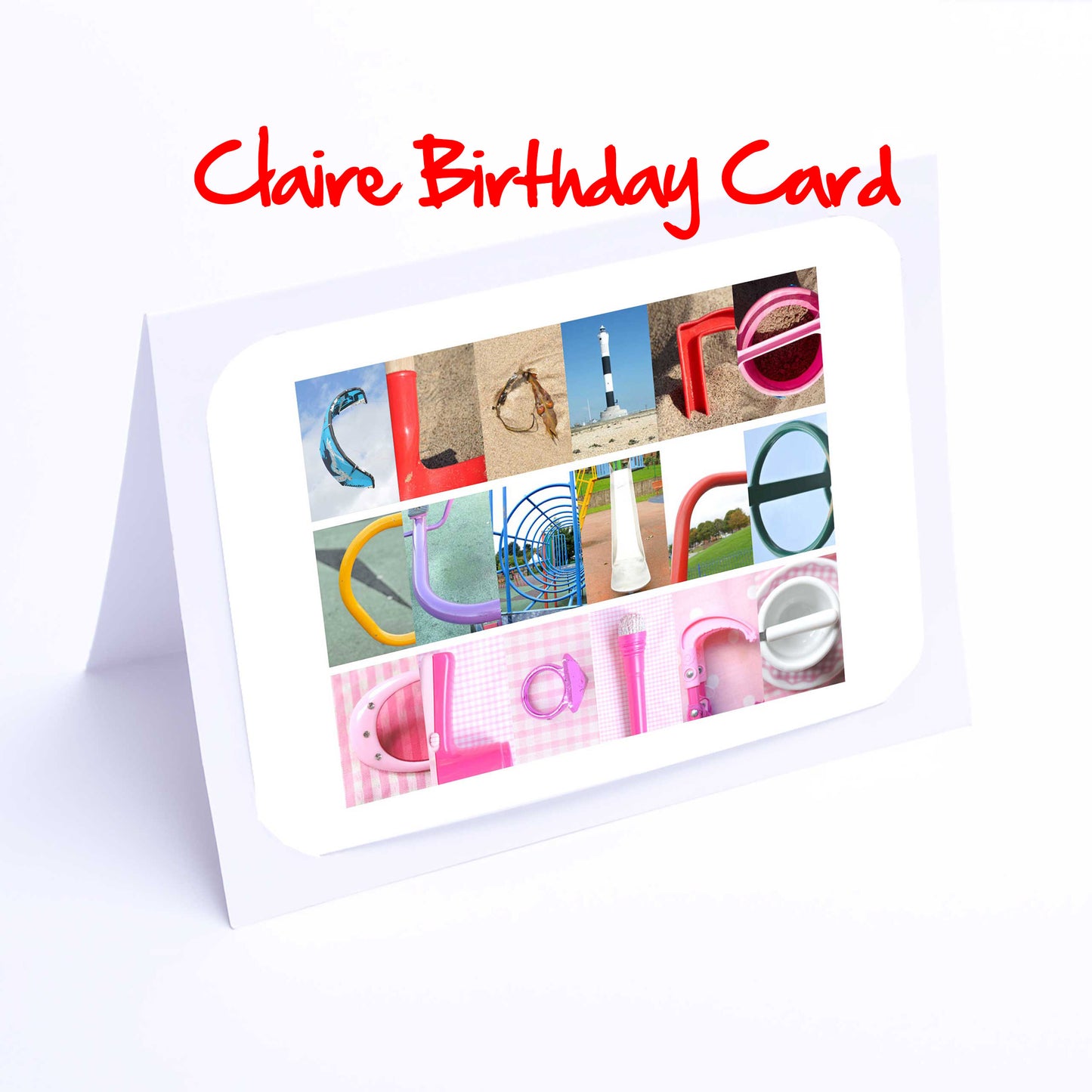 Cha -Cou Girls Personalised Card - Charlotte, Chelsea, Chloe, Christie, Claire, Clare, Courtney Any name - Personalised Cards