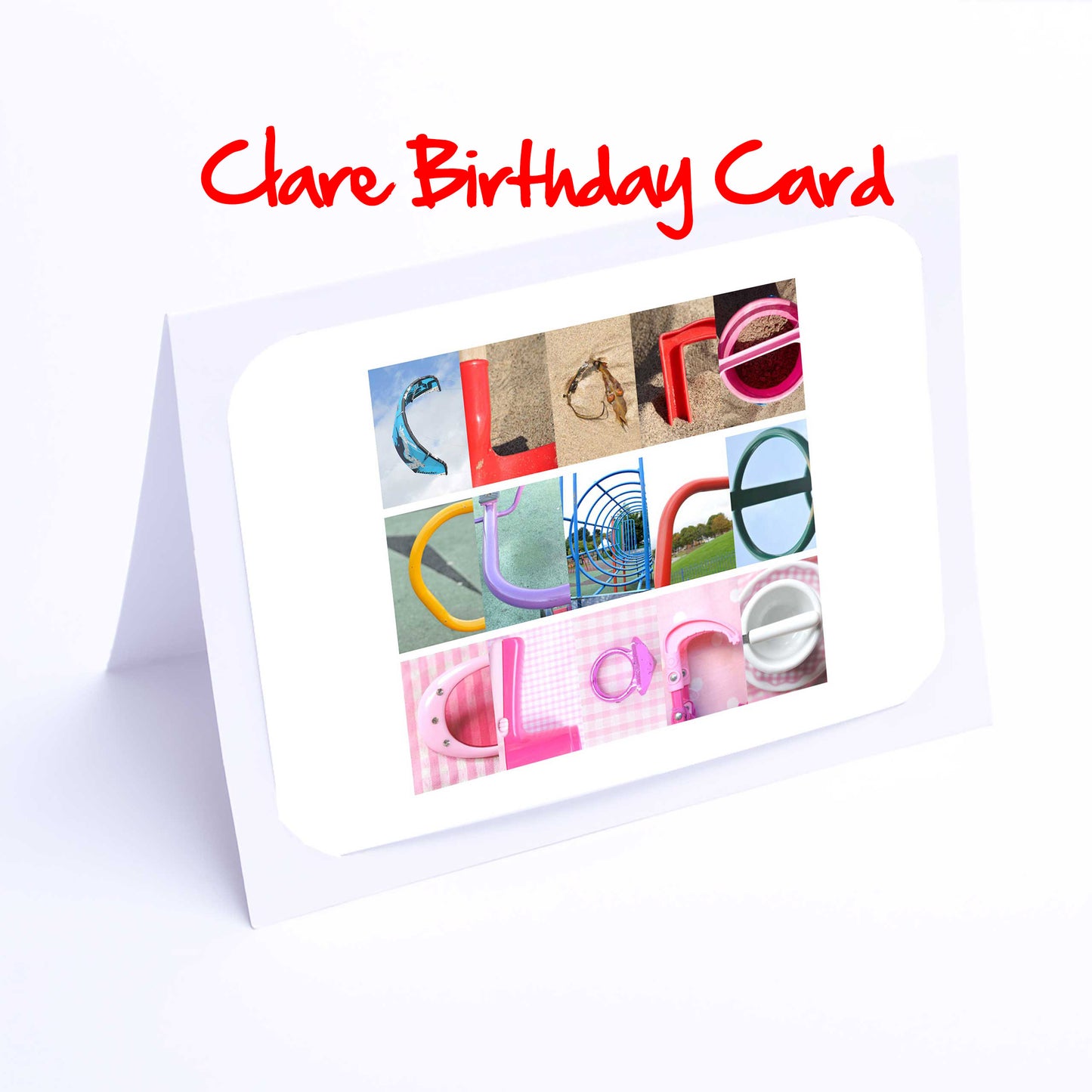 Cha -Cou Girls Personalised Card - Charlotte, Chelsea, Chloe, Christie, Claire, Clare, Courtney Any name - Personalised Cards