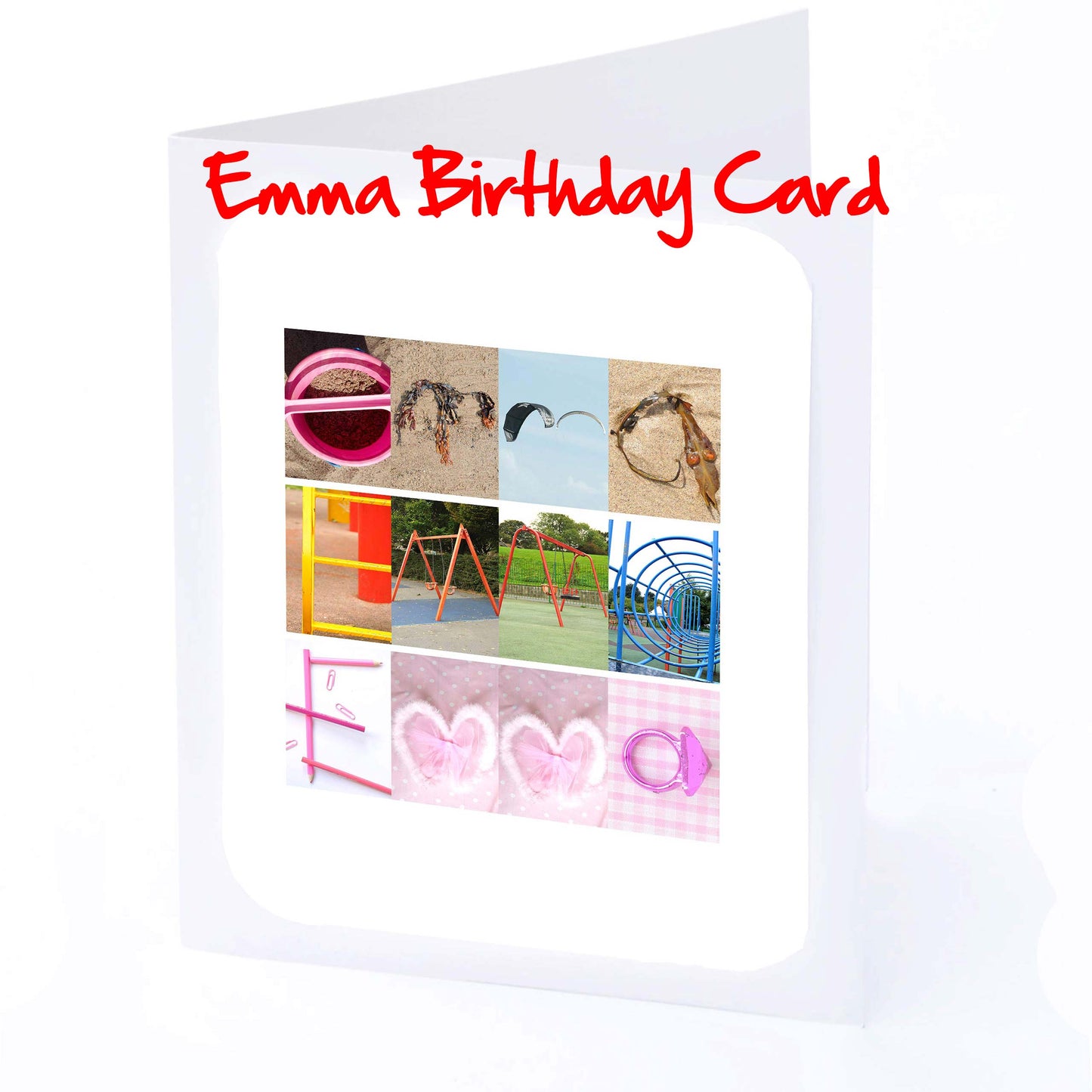 Elodie - Esther Girls Personalised Card - Ellie, Elodie, Elouise, Emilia, Emily, Emma, Erin, Esme, Esther Any name - Personalised Girls Cards