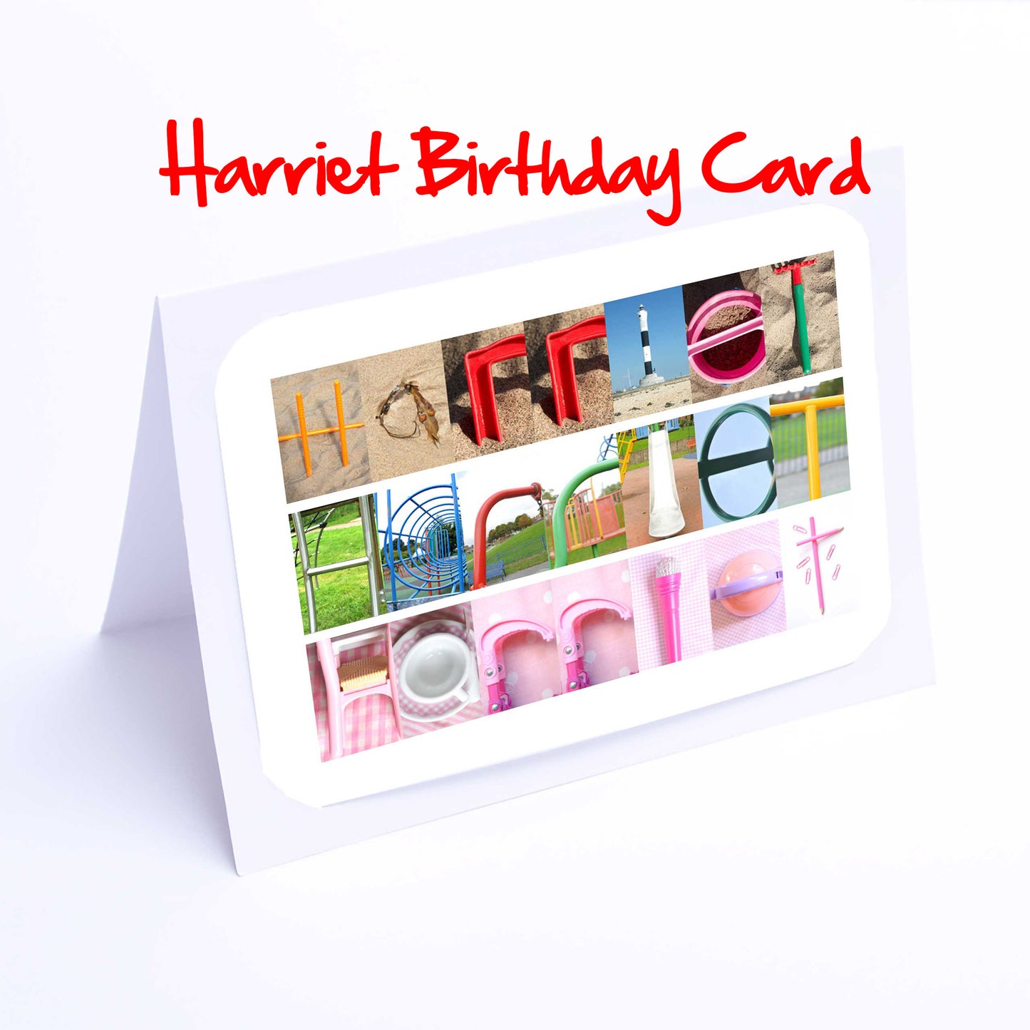 Hannah - Hope Girls Personalised Card - Hannah, Harriet, Hazel, Heather, Heidi, Helen, Holly, Hope - Girls BirthdayCard