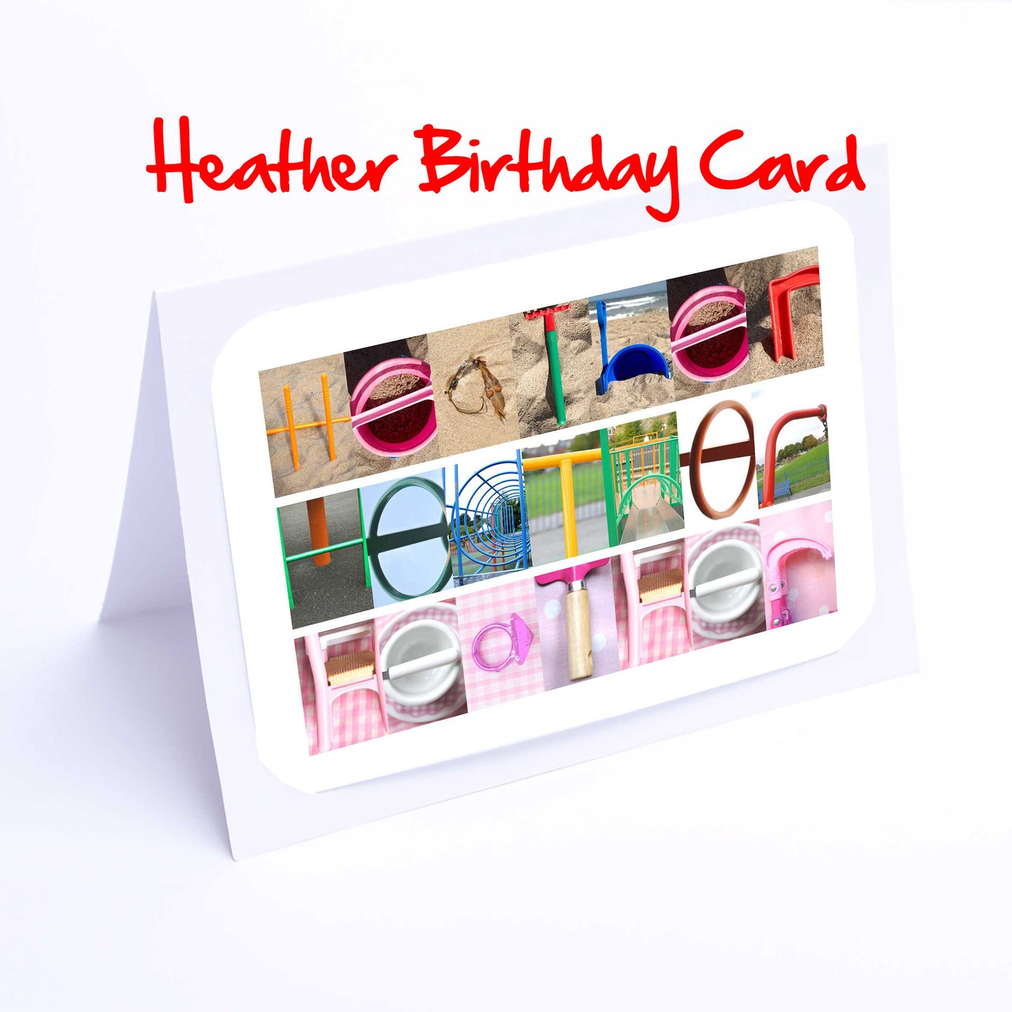 Hannah - Hope Girls Personalised Card - Hannah, Harriet, Hazel, Heather, Heidi, Helen, Holly, Hope - Girls BirthdayCard