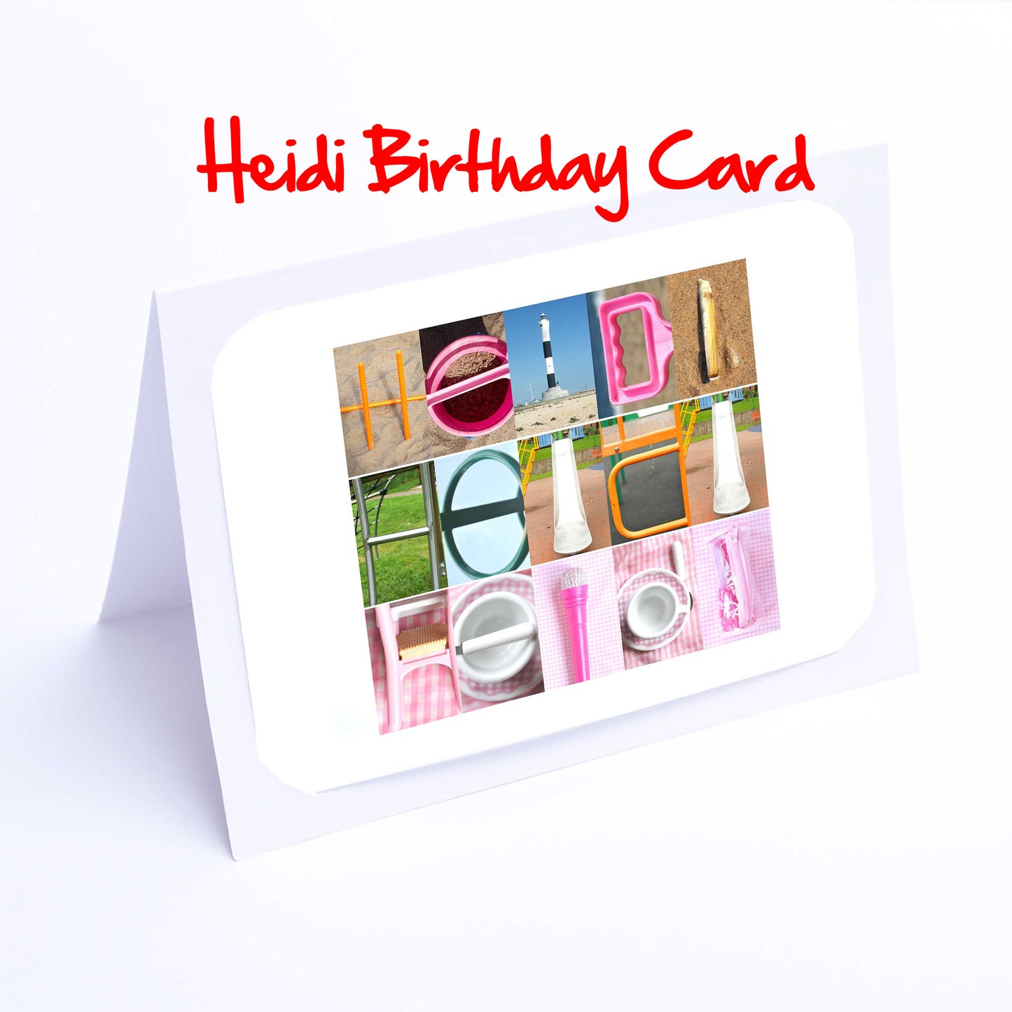 Hannah - Hope Girls Personalised Card - Hannah, Harriet, Hazel, Heather, Heidi, Helen, Holly, Hope - Girls BirthdayCard