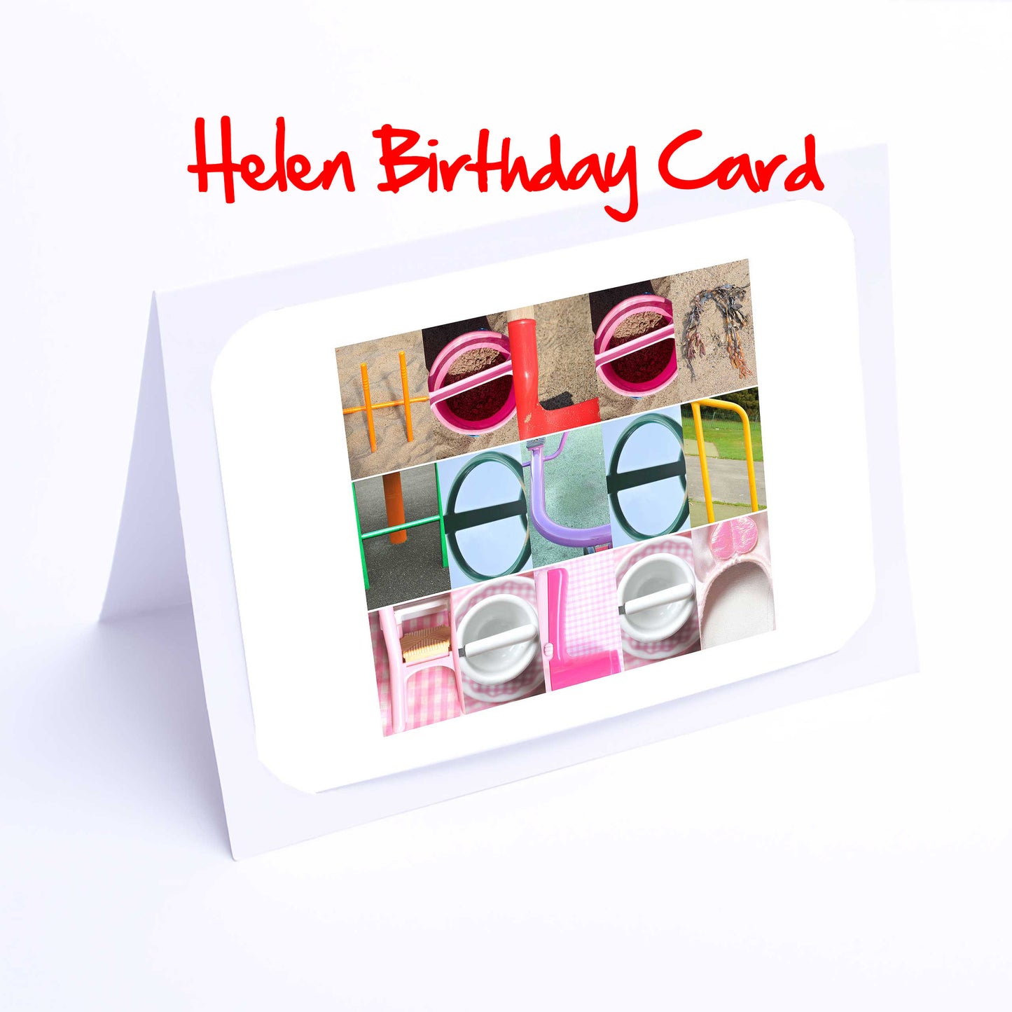 Hannah - Hope Girls Personalised Card - Hannah, Harriet, Hazel, Heather, Heidi, Helen, Holly, Hope - Girls BirthdayCard