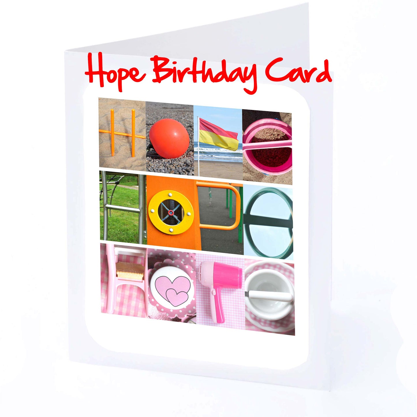Hannah - Hope Girls Personalised Card - Hannah, Harriet, Hazel, Heather, Heidi, Helen, Holly, Hope - Girls BirthdayCard