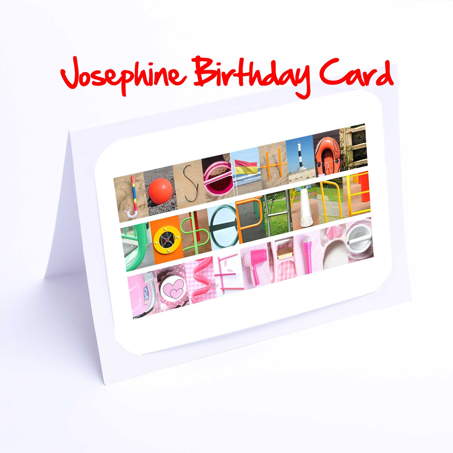 Joanne - Kaitlyn Girls Personalised Card - Joanna, Joanne, Jodie, Josephine, Josie, Juliet, Julia, Julie, Kaitlyn Any name - Girls Birthdays