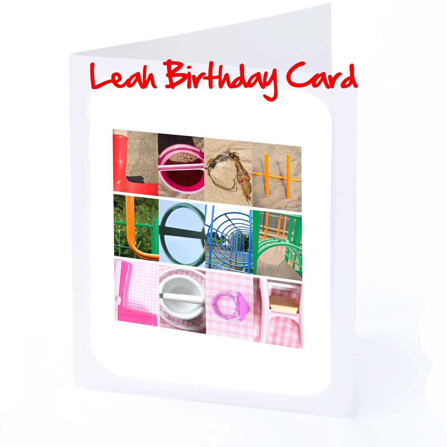 Lacey - Lexi Girls Personalised Card - Lacey, Lara, Laura, Lauren, Layla, Leah, Leila, Leonie, Lexi Any name - Personalised Girls Cards