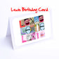 Lacey - Lexi Girls Personalised Card - Lacey, Lara, Laura, Lauren, Layla, Leah, Leila, Leonie, Lexi Any name - Personalised Girls Cards