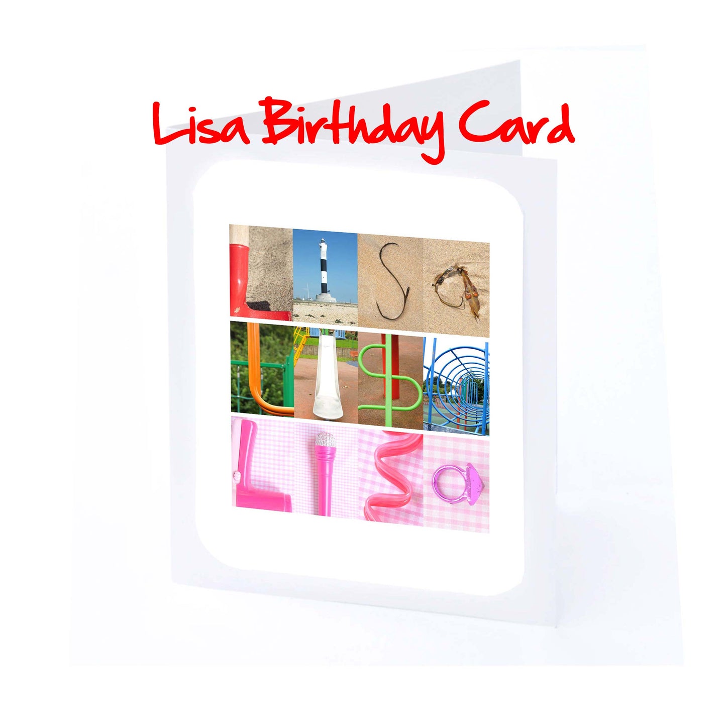 Libby - Lucy Girls Personalised Card - Libby, Liberty, Lilly, Lily, Lisa, Lois, Lorna, Lottie, Lucy Any name - Personalised Girls Cards