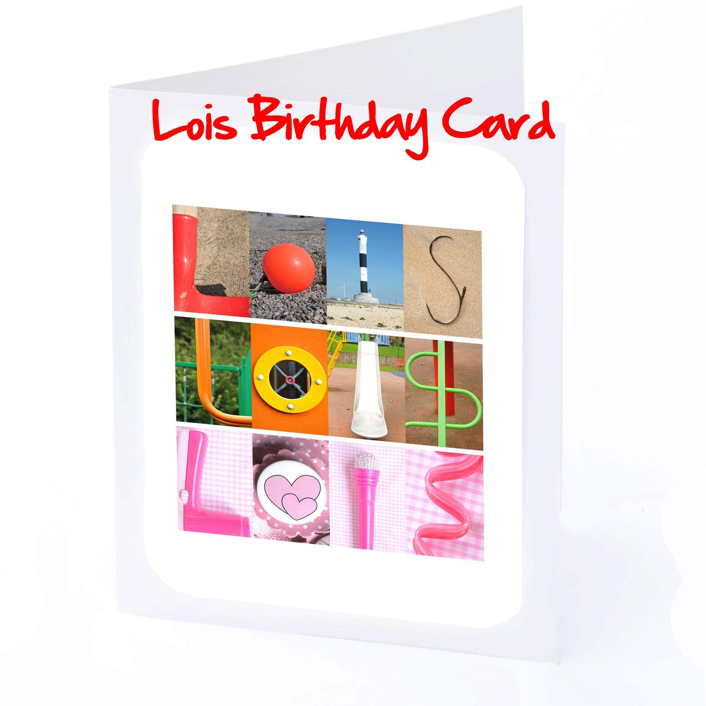 Libby - Lucy Girls Personalised Card - Libby, Liberty, Lilly, Lily, Lisa, Lois, Lorna, Lottie, Lucy Any name - Personalised Girls Cards