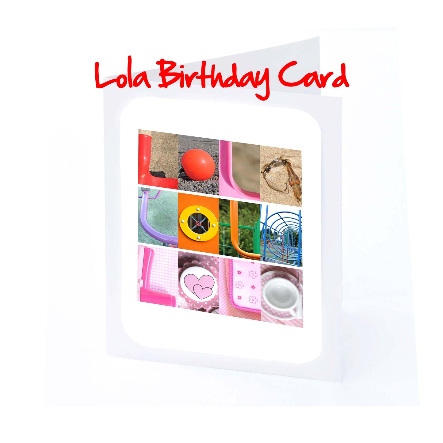 Libby - Lucy Girls Personalised Card - Libby, Liberty, Lilly, Lily, Lisa, Lois, Lorna, Lottie, Lucy Any name - Personalised Girls Cards