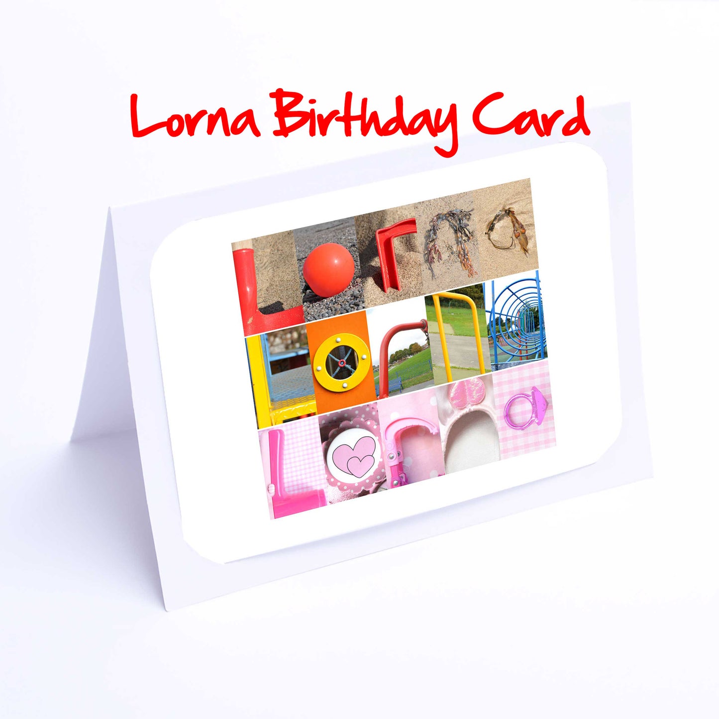 Libby - Lucy Girls Personalised Card - Libby, Liberty, Lilly, Lily, Lisa, Lois, Lorna, Lottie, Lucy Any name - Personalised Girls Cards