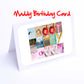Macy-Maisy Girls Personalised Card - Macy, Maddie, Maddison, Maddy, Madeleine, Madeline, Madison, Maisie, Maisy, Maria, Martha, Mary, Matilda, Maya Any name- Personalised Cards