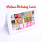 Megan - Molly Girls Personalised Card - Megan, Melanie, Melissa, Mia, Millie, Molly, Mollie, Morag, Any other name - Girls Birthday Cards