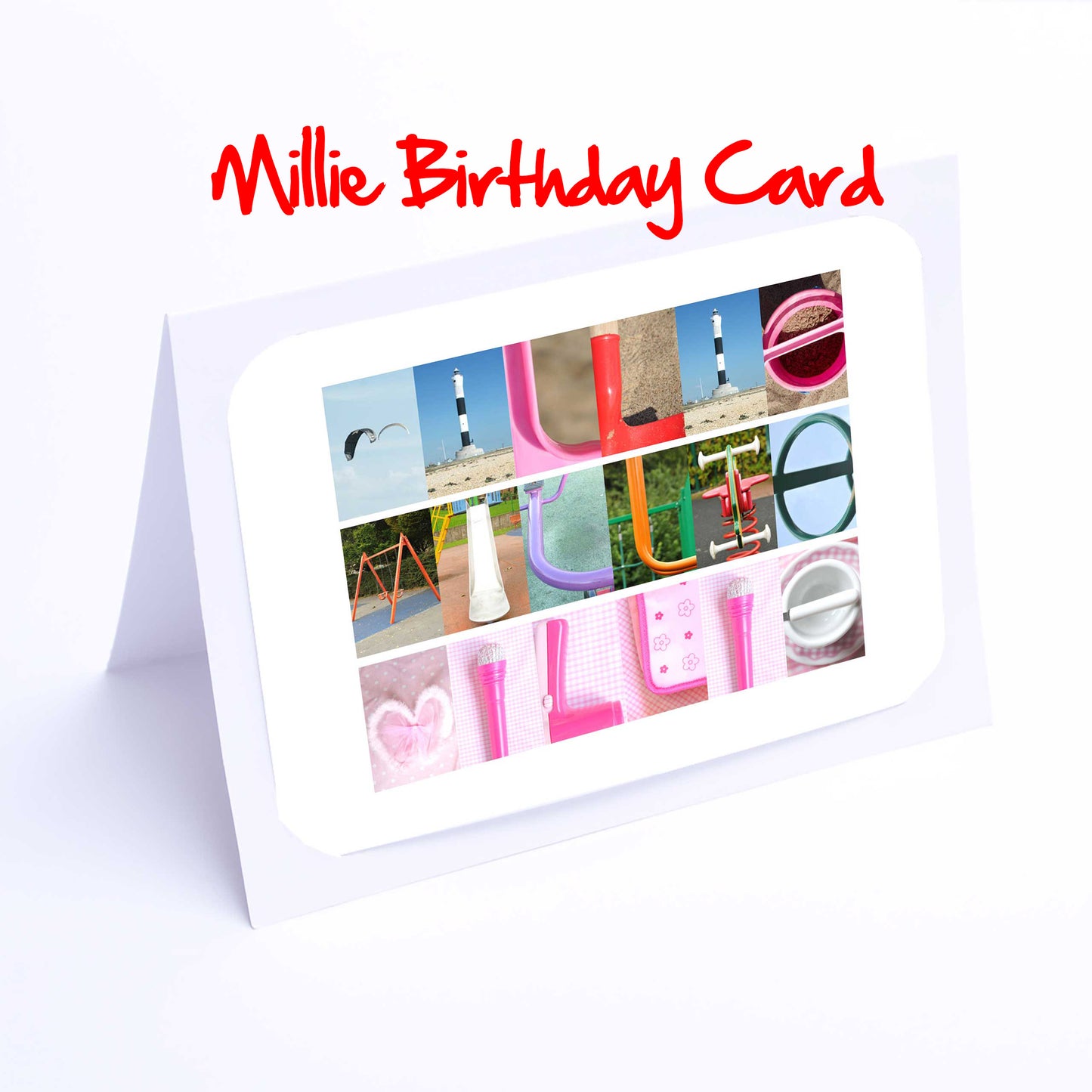 Megan - Molly Girls Personalised Card - Megan, Melanie, Melissa, Mia, Millie, Molly, Mollie, Morag, Any other name - Girls Birthday Cards
