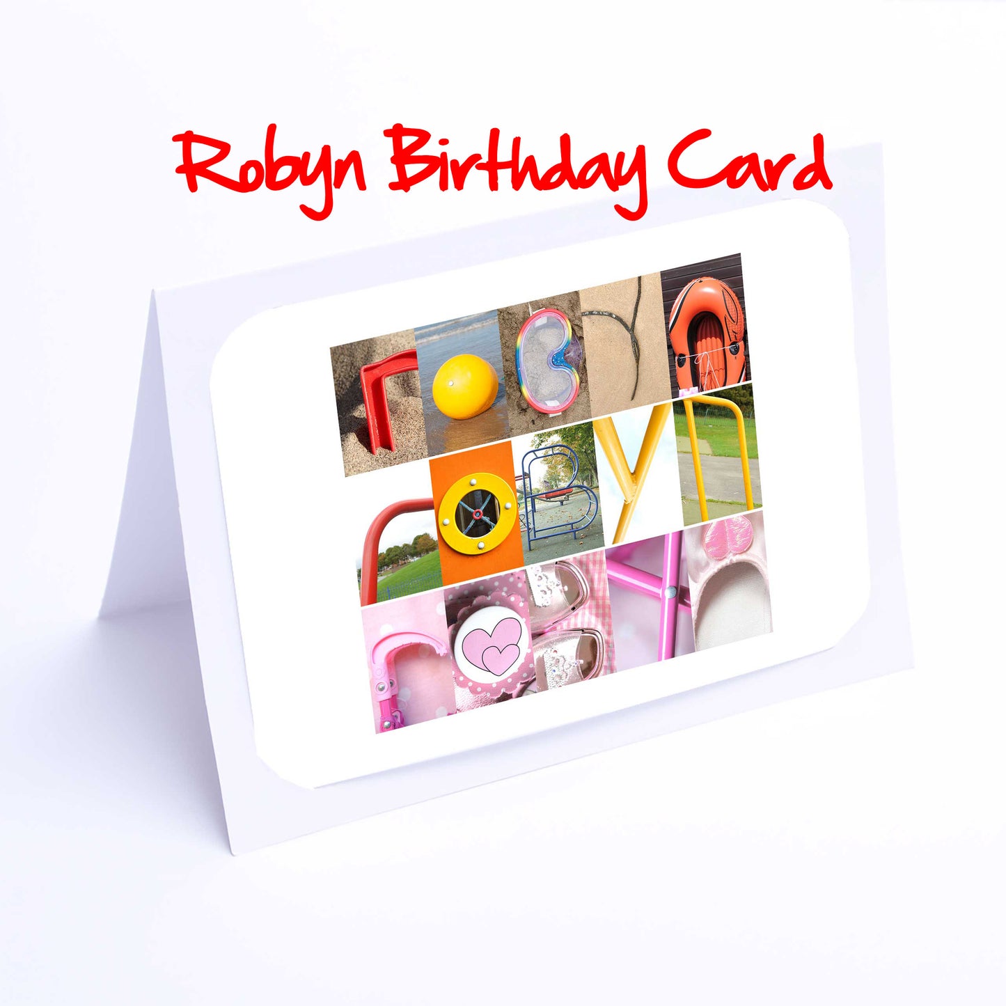 Rachel - Rebecca Girls Personalised Card - Rachel, Rebecca, Rhianna, Rhona, Rowan, Robyn, Rose, Ruby, Ruth Any name - Personalised Cards