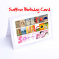 Sadie - Shannon Girls Personalised Card - Sadie, Saffron,Sally, Sara, Sarah, Scarlet, Scarlett, Seren, Shannon Any name - Personalised Cards
