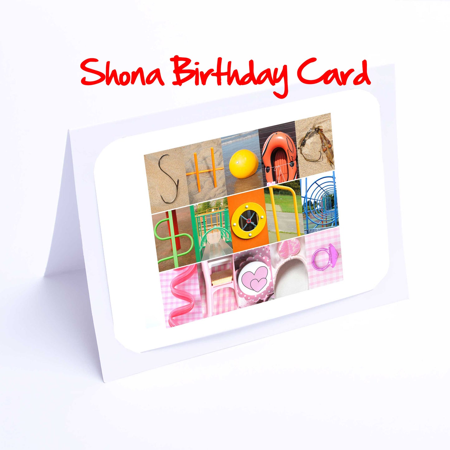 Sadie - Shannon Girls Personalised Card - Sadie, Saffron,Sally, Sara, Sarah, Scarlet, Scarlett, Seren, Shannon Any name - Personalised Cards