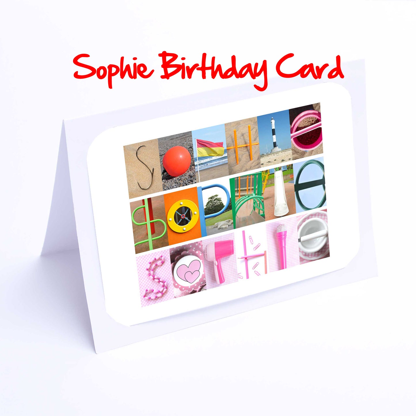 Sian - Sophie Girls Personalised Card - Sian, Sienna, Siobhan, Skye, Sofia, Sofie, Sophia, Sophie, Stacey, Stella, Steph, Summer, Suzannah Any name - Personalised Cards