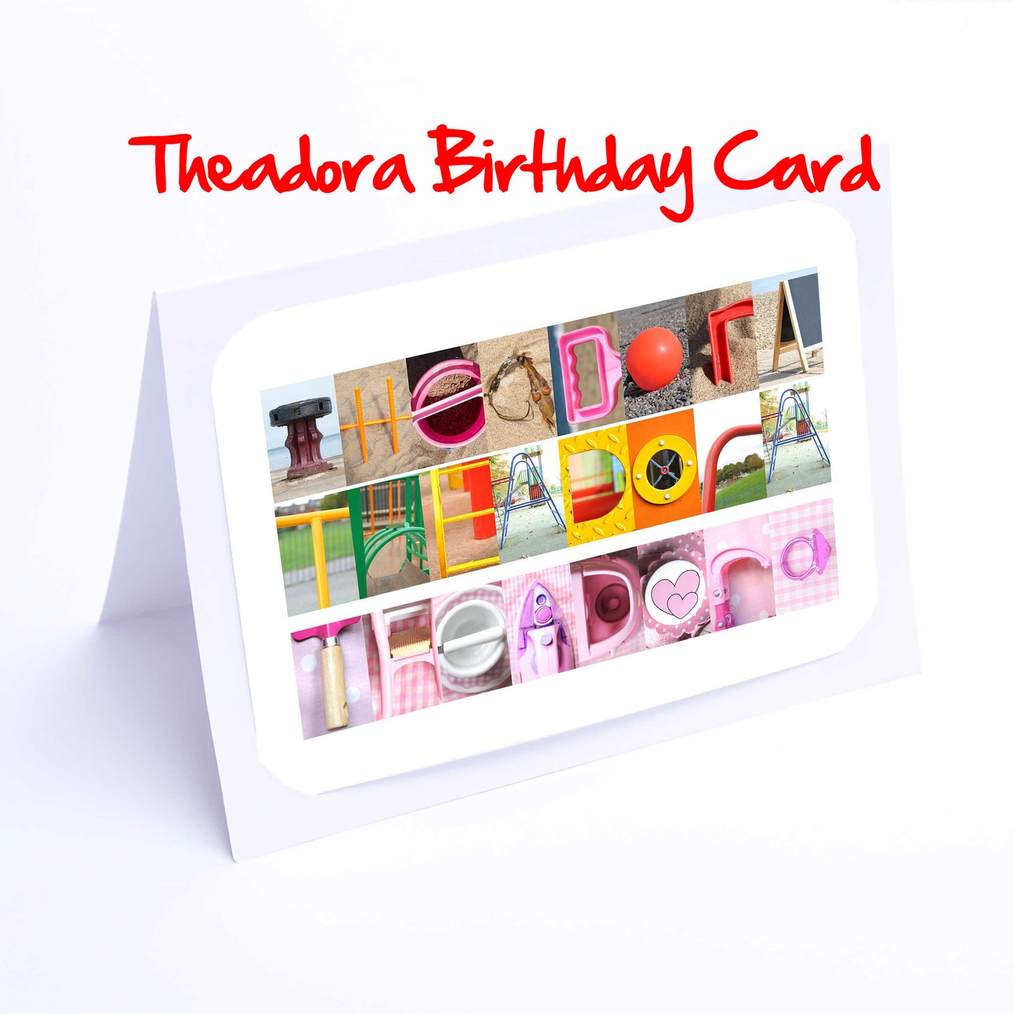 Tamsin - Toya Girls Personalised Card - Tamsin, Tara, Tasha, Tegan, Tess, Tessa, Thea, Theadora, Tia, Tilly, Toni, Toya Any name - Girls Birthday Card