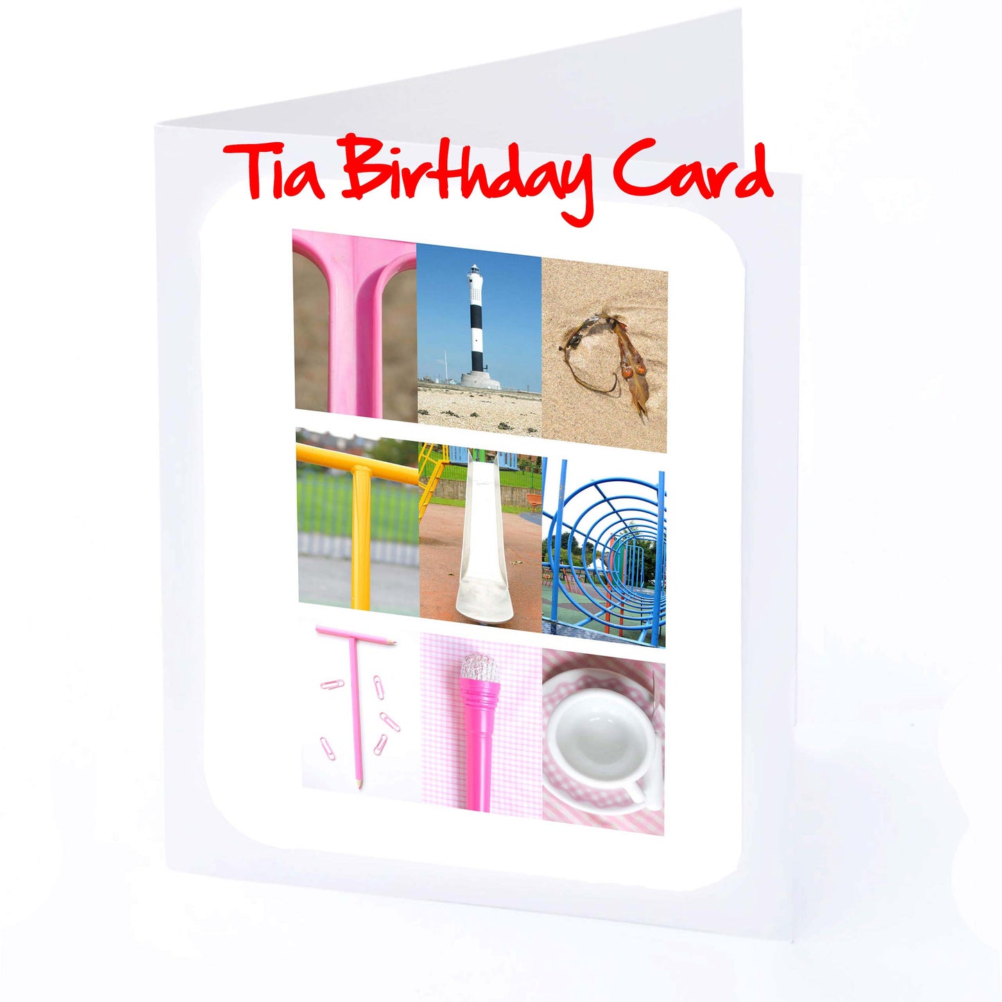 Tamsin - Toya Girls Personalised Card - Tamsin, Tara, Tasha, Tegan, Tess, Tessa, Thea, Theadora, Tia, Tilly, Toni, Toya Any name - Girls Birthday Card