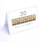 Decade Scrabble Birthday Card 70-60-50-40-90-80-30-20 Any year available