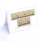 Scrabble Birthday Card Decade  30-39  years Scrabble Cards Any year available