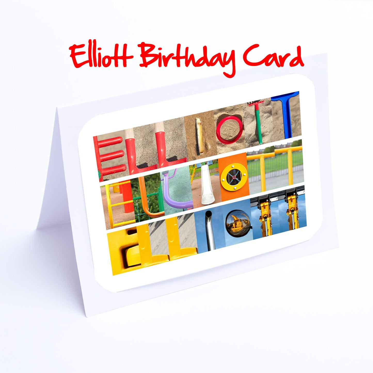 Edw - Ewa Boys Personalised Card - Edward, Elijah, Elliot, Elliott, Ellis, Ethan, Euan, Evan, Ewan Any name - Personalised Birthday Cards