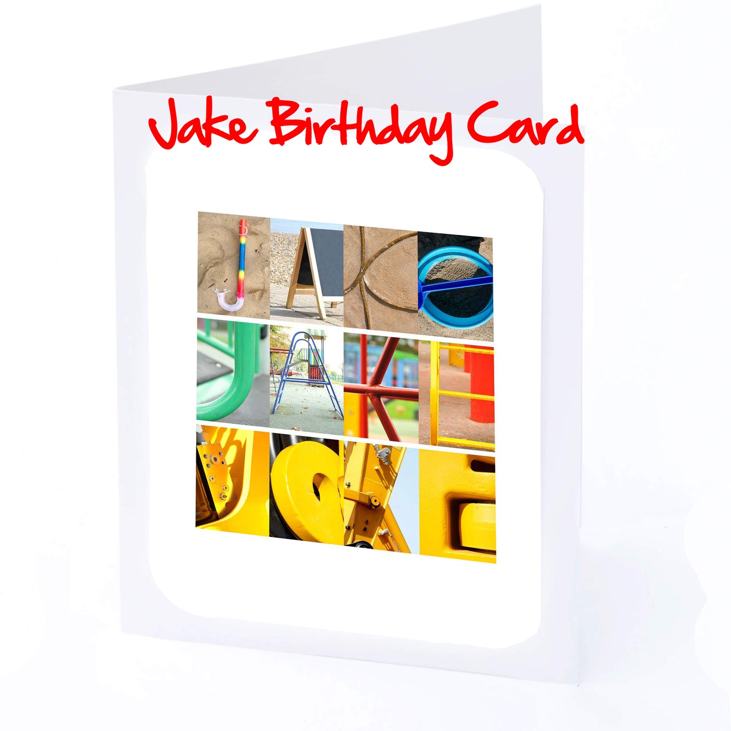 Jac - Jen Boys Personalised Card - Jack, Jacob, Jaimie, Jake, James, Jamie, Jason, Jayden, Jenson Any name - Personalised Birthday Cards