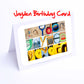 Jac - Jen Boys Personalised Card - Jack, Jacob, Jaimie, Jake, James, Jamie, Jason, Jayden, Jenson Any name - Personalised Birthday Cards