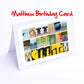 Mar - Mor Boys Personalised Card - Marcus, Mark, Martin, Mason, Matthew, Max, Michael, Monty, Morgan,  Any name - Personalised Birthday Card