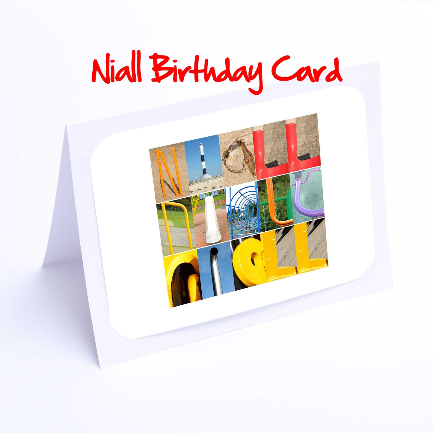Nat - Owe Boys Personalised Card - Nathan, Neal, Niall, Nick, Noah, Oliver, Ollie, Oscar, Owen Any name - Personalised Birthday Card