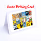 Val - Zac Boys Personalised Card - Valentino, Wesley, William, Xander, Xavier, Zac, Zach, Zachary, Zak  Any name - Personalised Birthday