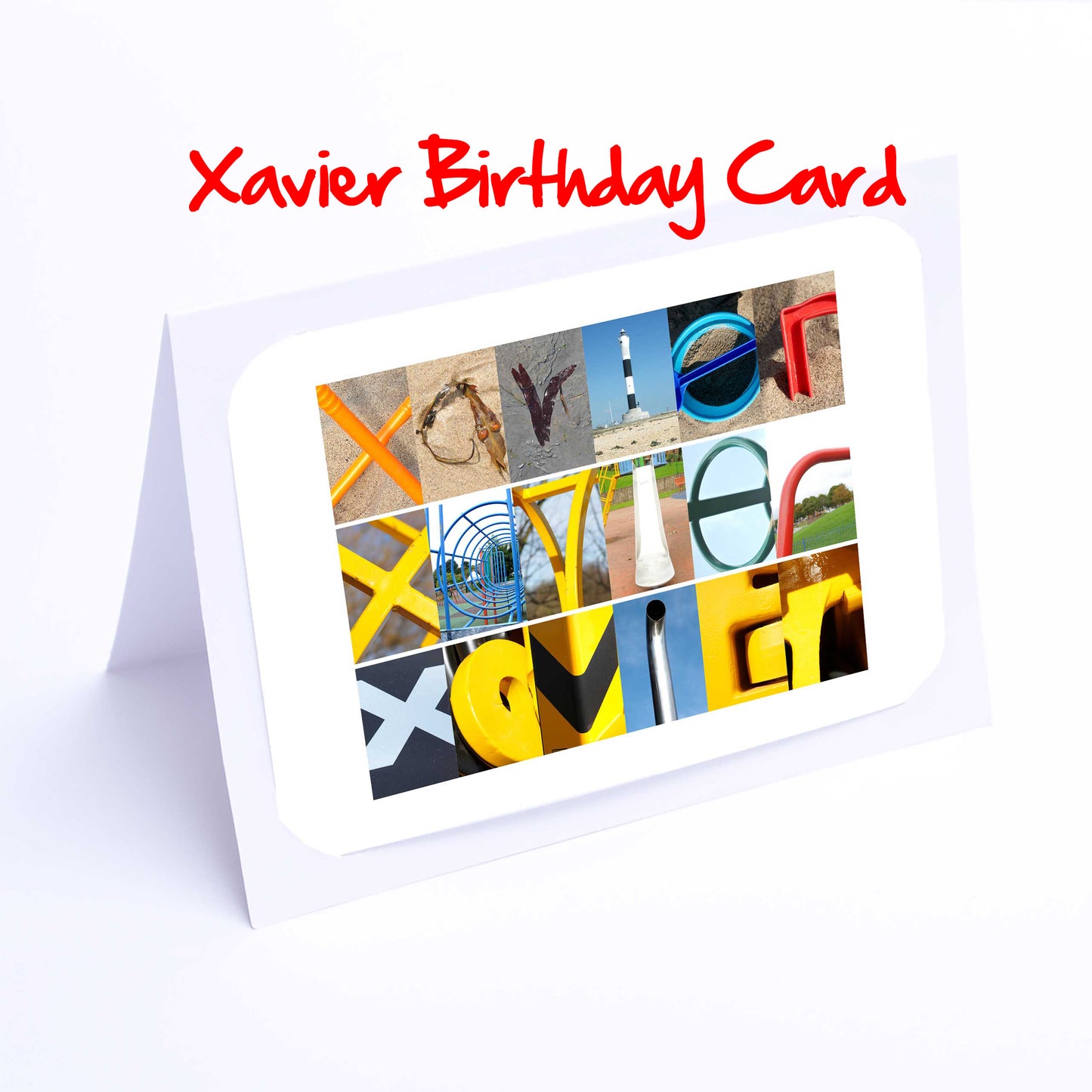 Val - Zac Boys Personalised Card - Valentino, Wesley, William, Xander, Xavier, Zac, Zach, Zachary, Zak Any name - Personalised Birthday