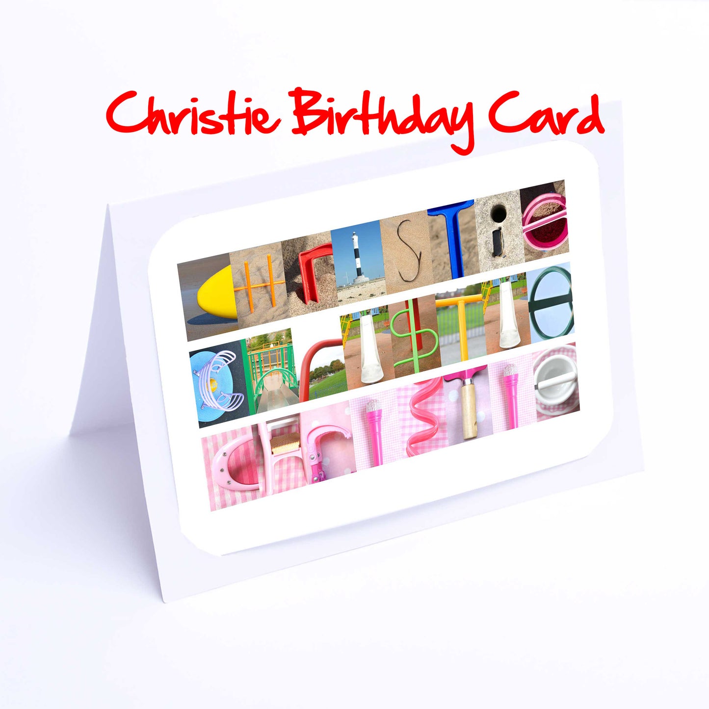 Cha -Cou Girls Personalised Card - Charlotte, Chelsea, Chloe, Christie, Claire, Clare, Courtney  Any name - Personalised Cards