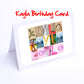 Kara - Kayleigh Girls Personalised Card - Kara, Karen, Katherine, Kathryn, Katie, Katy, Keira, Kerry, Kayleigh Any name - Girls Cards
