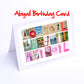 Abbie - Alisha Girls Birthday Card - Abbie, Abigail, Aimee, Alanna, Alexa, Alexis, Alice, Alicia, Alisha,  Any name - Any name - Girls Cards