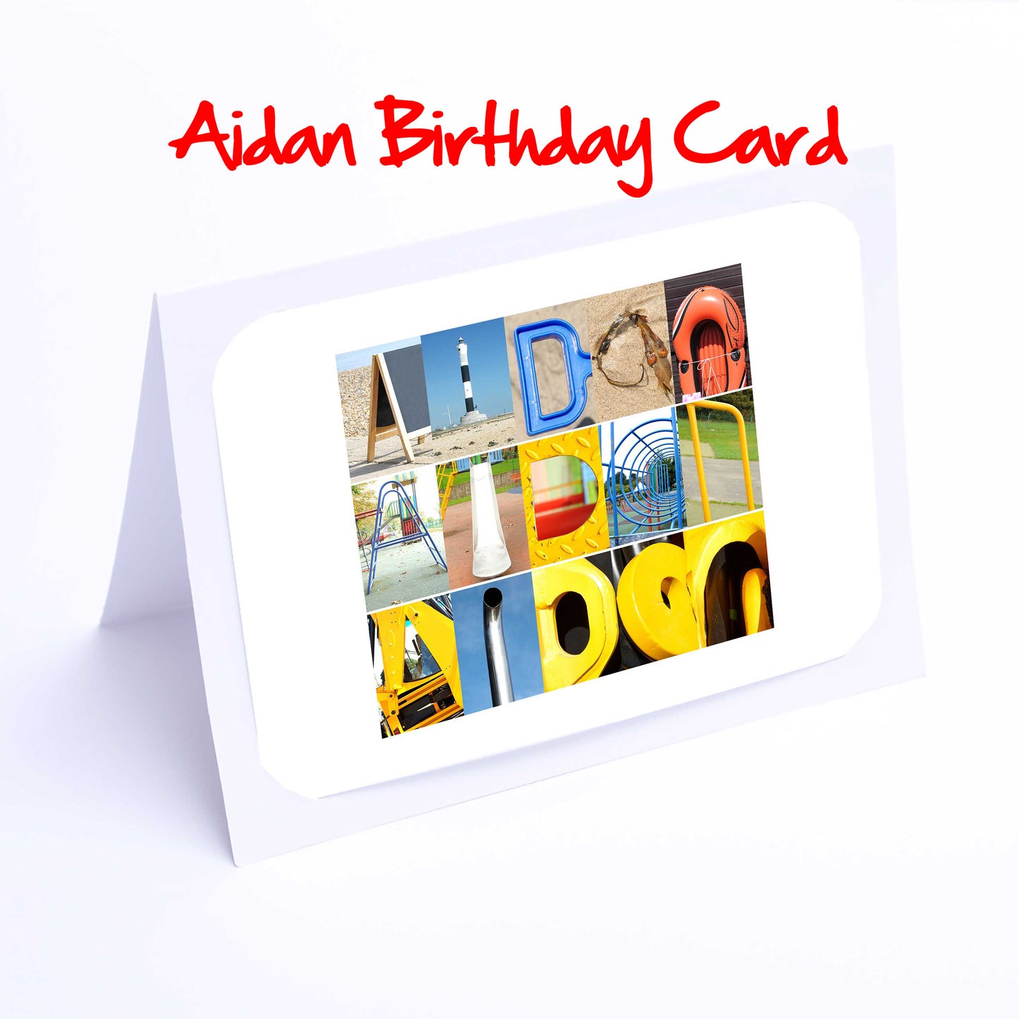 Aa - Al Boys Personalised Card Aaron, Adam, Adrian, Aidan, Alastair, Albert, Alec, Aled, Alex Any Name Any name - Boys Birthday Cards