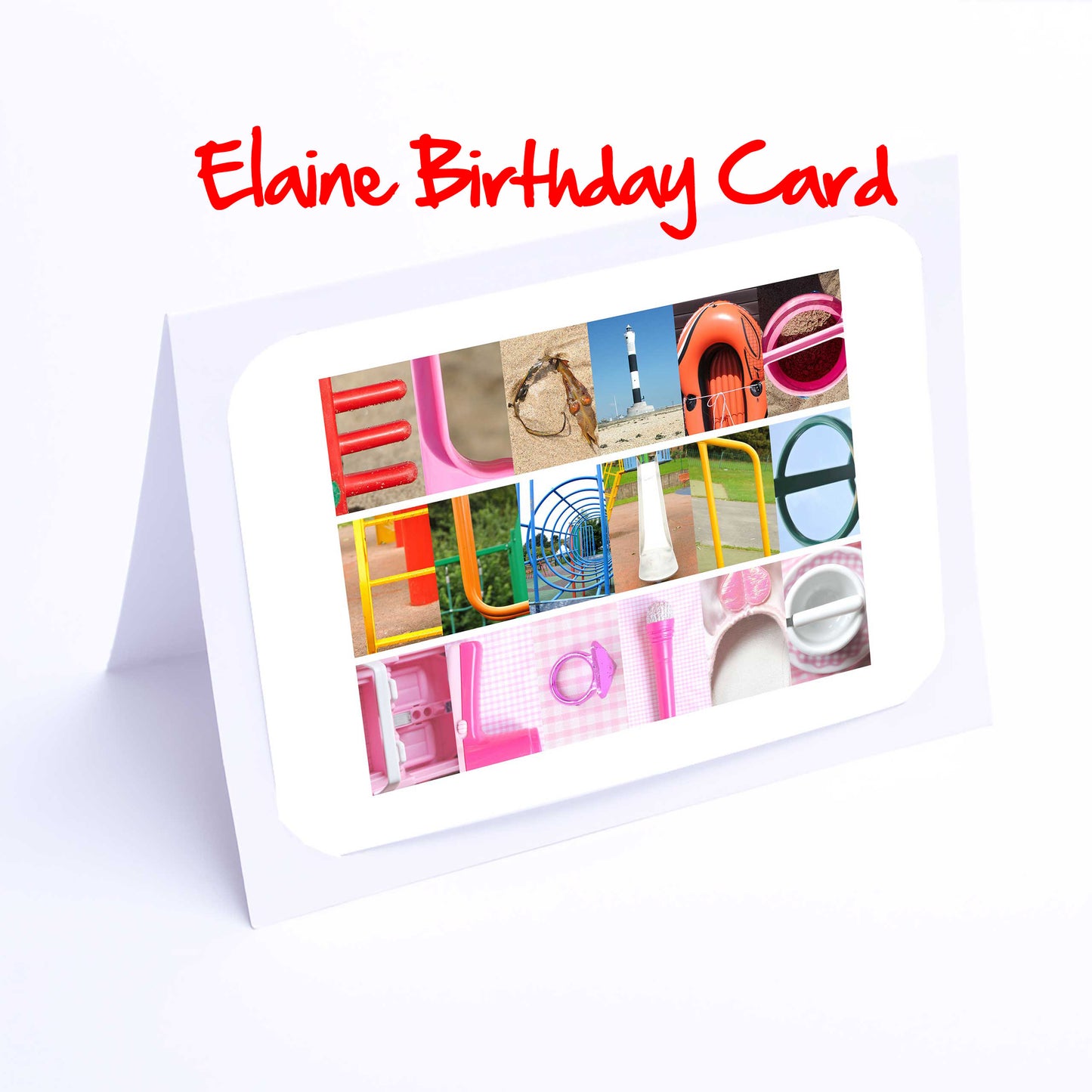 Edi - Ell Girls Personalised Card - Edith, Elaine, Eleanor, Elsie, Eliza, Elizabeth, Ella, Ellen, Ellie Any name - Personalised Cards