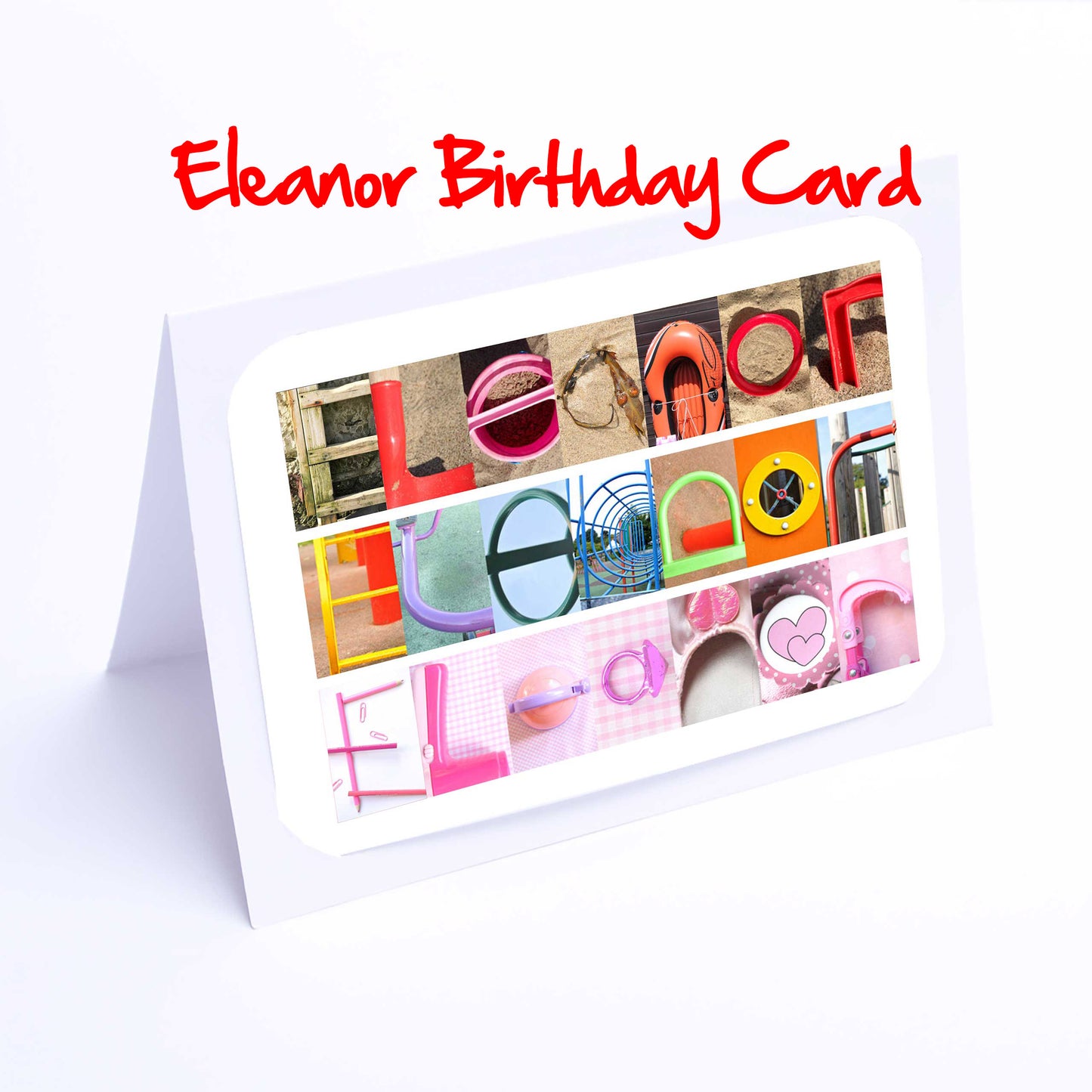 Edi - Ell Girls Personalised Card - Edith, Elaine, Eleanor, Elsie, Eliza, Elizabeth, Ella, Ellen, Ellie Any name - Personalised Cards