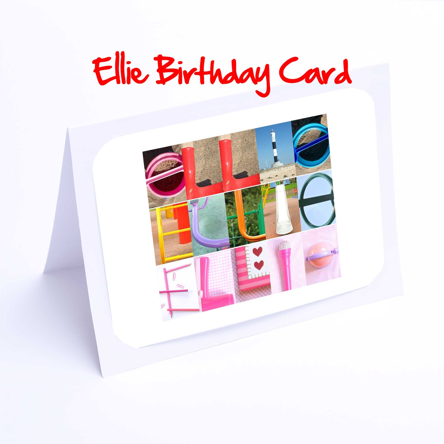 Edi - Ell Girls Personalised Card - Edith, Elaine, Eleanor, Elsie, Eliza, Elizabeth, Ella, Ellen, Ellie Any name - Personalised Cards